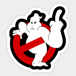 Ghostfinger Sticker